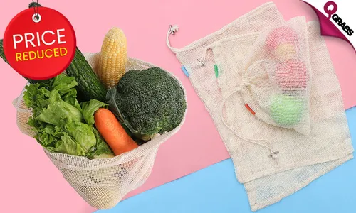 Reusable Storage Mesh Bags!